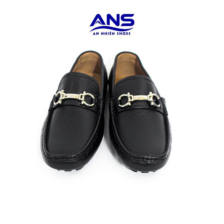 Giày Loafer Cổ Điển, Giày Lười Nam Da Bò Thật Khóa Kim Loại Cao Cấp - HERITAGE HORSEBIT LOAFER AN-88