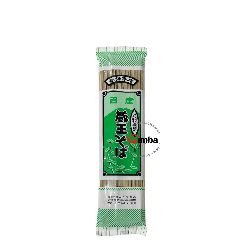 Mì Zao Soba (Miura) 200g - ND001