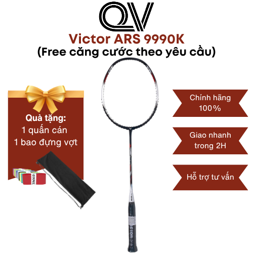 Vợt cầu lông Victor ARS 9990K chính hãng Quốc Việt Badminton phù hợp cho người có lối chơi cân bằng