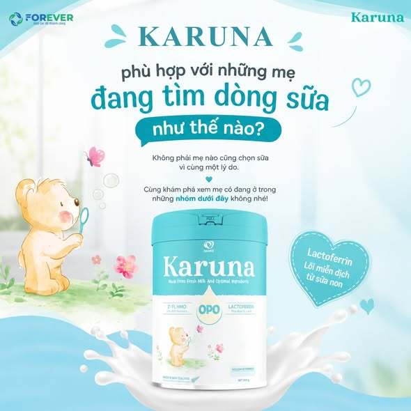 KARUNA - Sữa Công Thức Karuna nhập khẩu nguyên lon từ New Zealand chính hãng