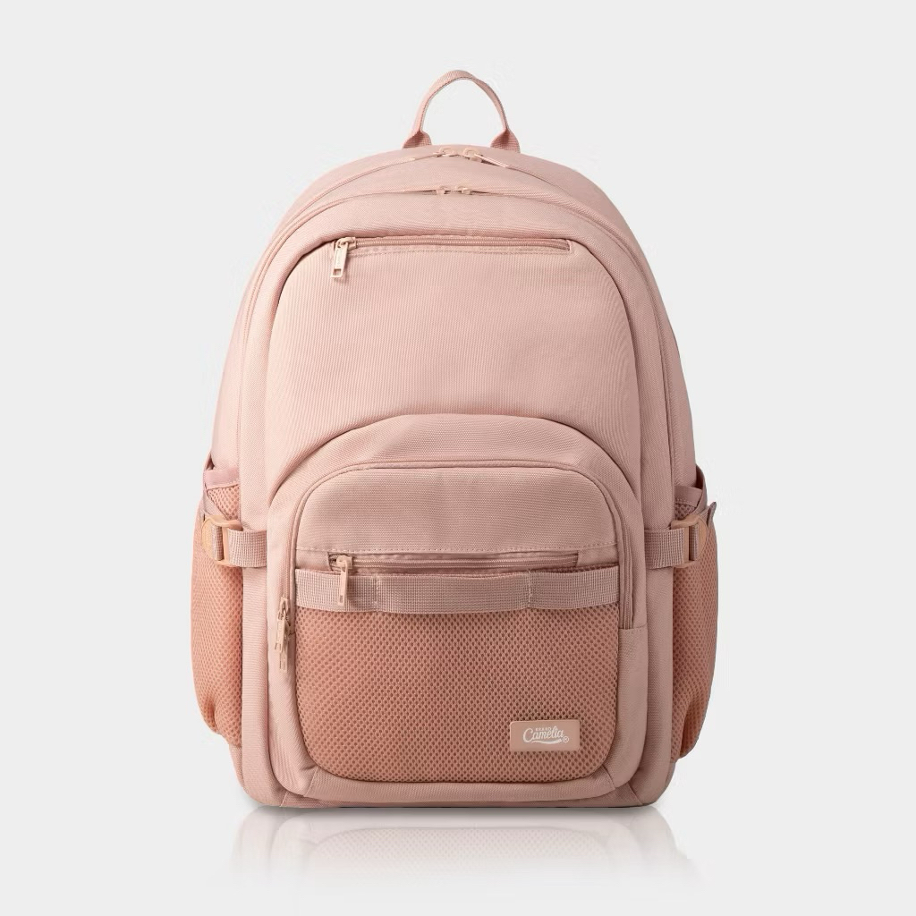 [NEW NGUYÊN TAG] Balo CAMELIA BRAND® Popular Backpack màu hồng chưa sử