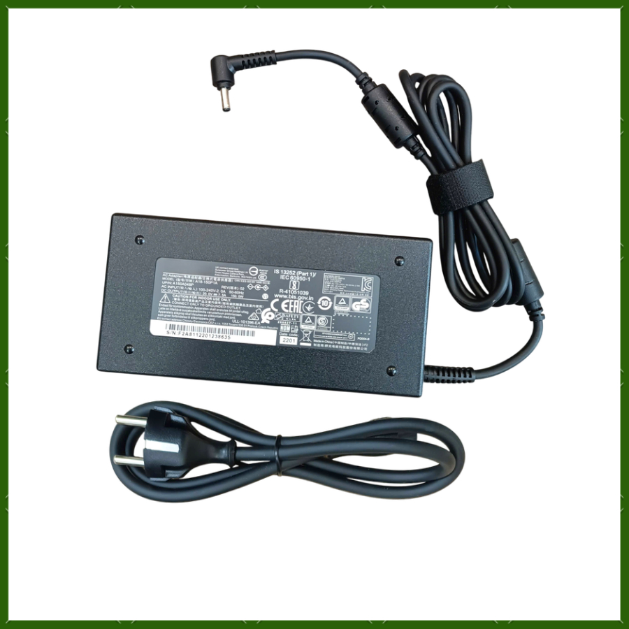 Sạc Laptop MSI 20V - 7.5A 150W Đầu nhỏ - Tặng kèm dây nguồn - Adapter Msi New - Charger 150W