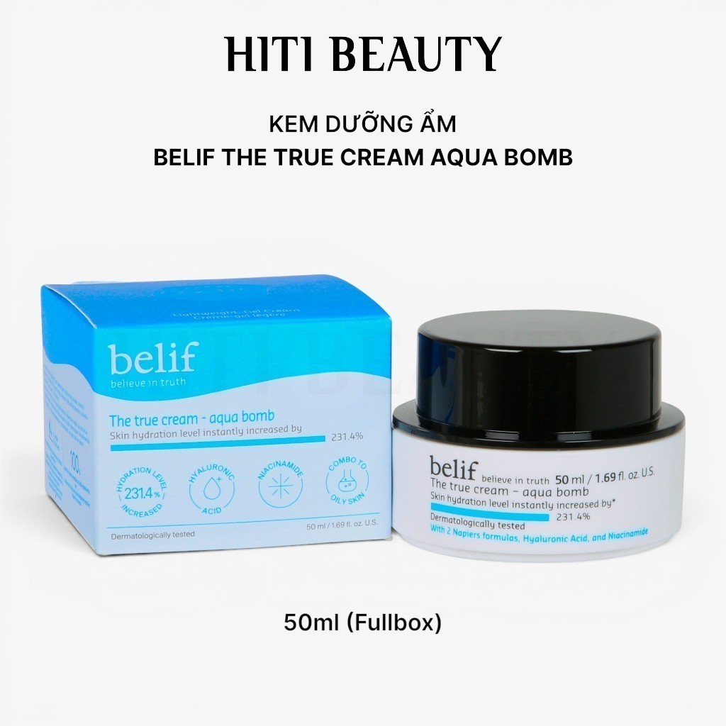 Kem Dưỡng Ẩm Belif The True Cream Aqua Bomb