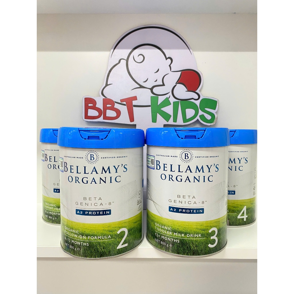 [KO QUÀ] BELLAMY'S A2 ORGANIC - Sữa Bellamy's Organic Đạm A2 chuẩn tem phụ Forever