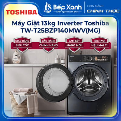 Máy giặt Toshiba Inverter 13 kg TW-T25BZP140MWV(MG)