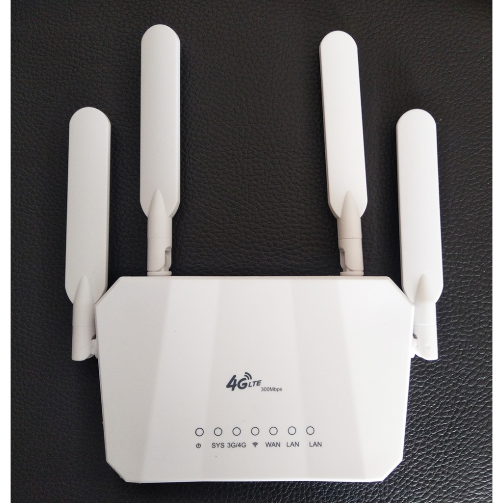 Bộ Phát Wifi Sim 4G Modem Wifi 3G 5G Bộ Định Tuyến Dcom 300Mbps 3 Cổng LAN Mạng Wifi Cao Cấp Ổn Định