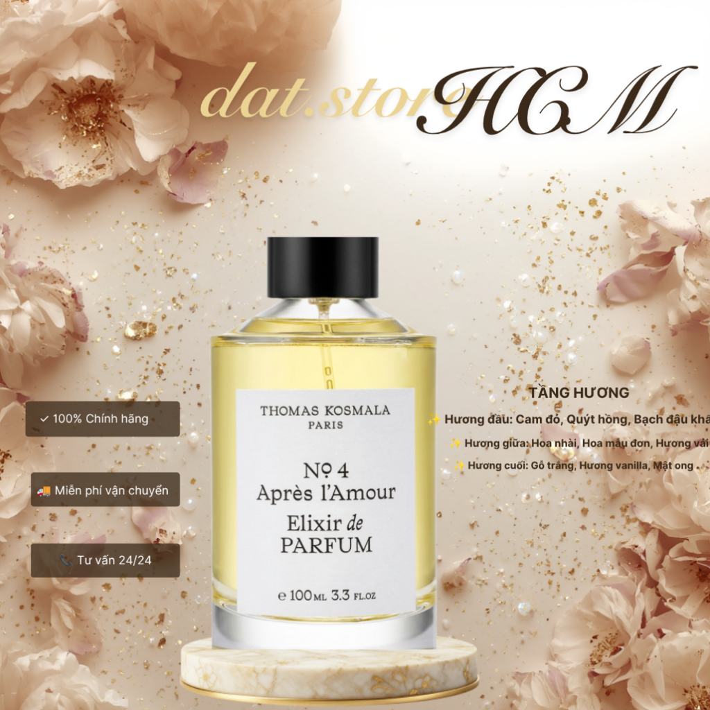 _𝖆𝖚t𝖍𝖊nti𝕮_ Nước Hoa chiết unisex Thomas kosmala No4 --10ml