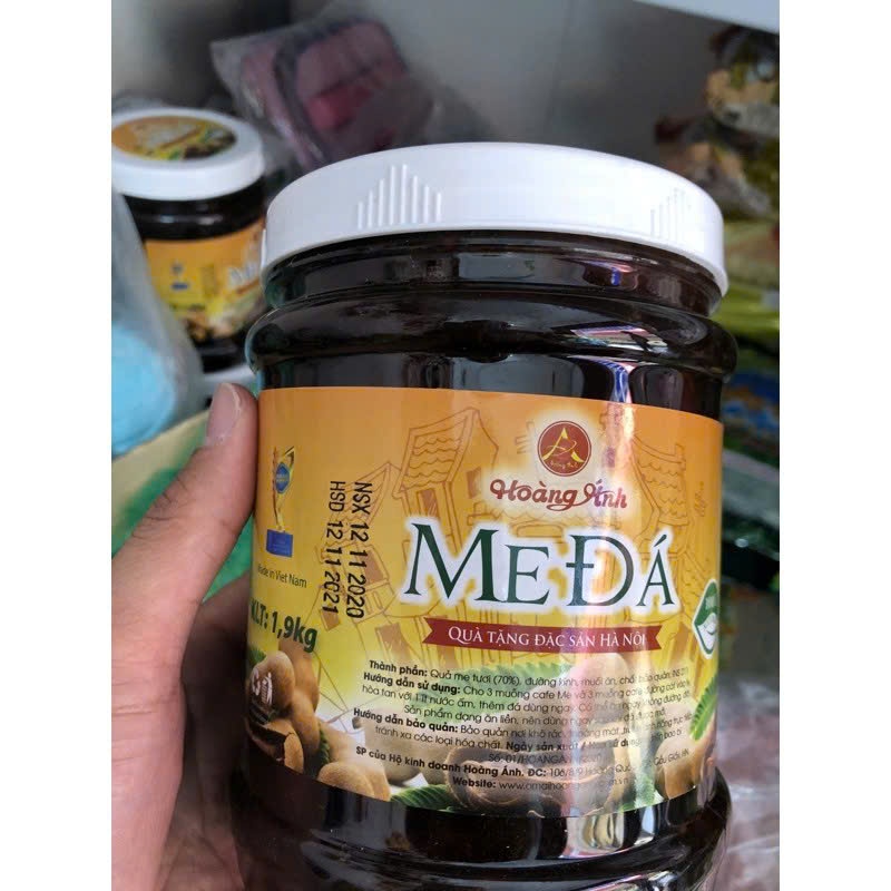 2kg Me đá Hoàng Ánh (sốt me) hộp 2kg và hộp 800g