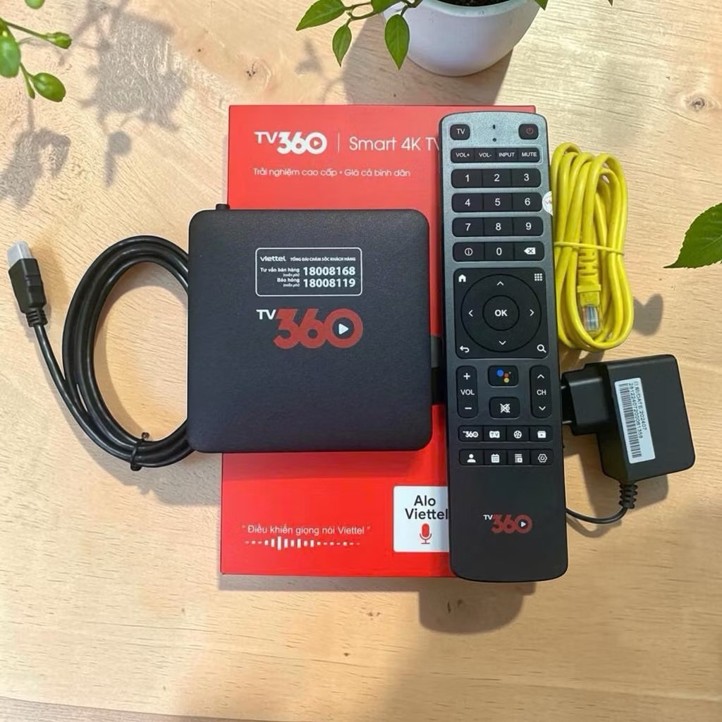 Android Tivi Box Viettel 360 -ROM ATV -Dv9135-Hp40a- Xem Truyền Hình,Bóng Đá, Youtube Miễn Phí
