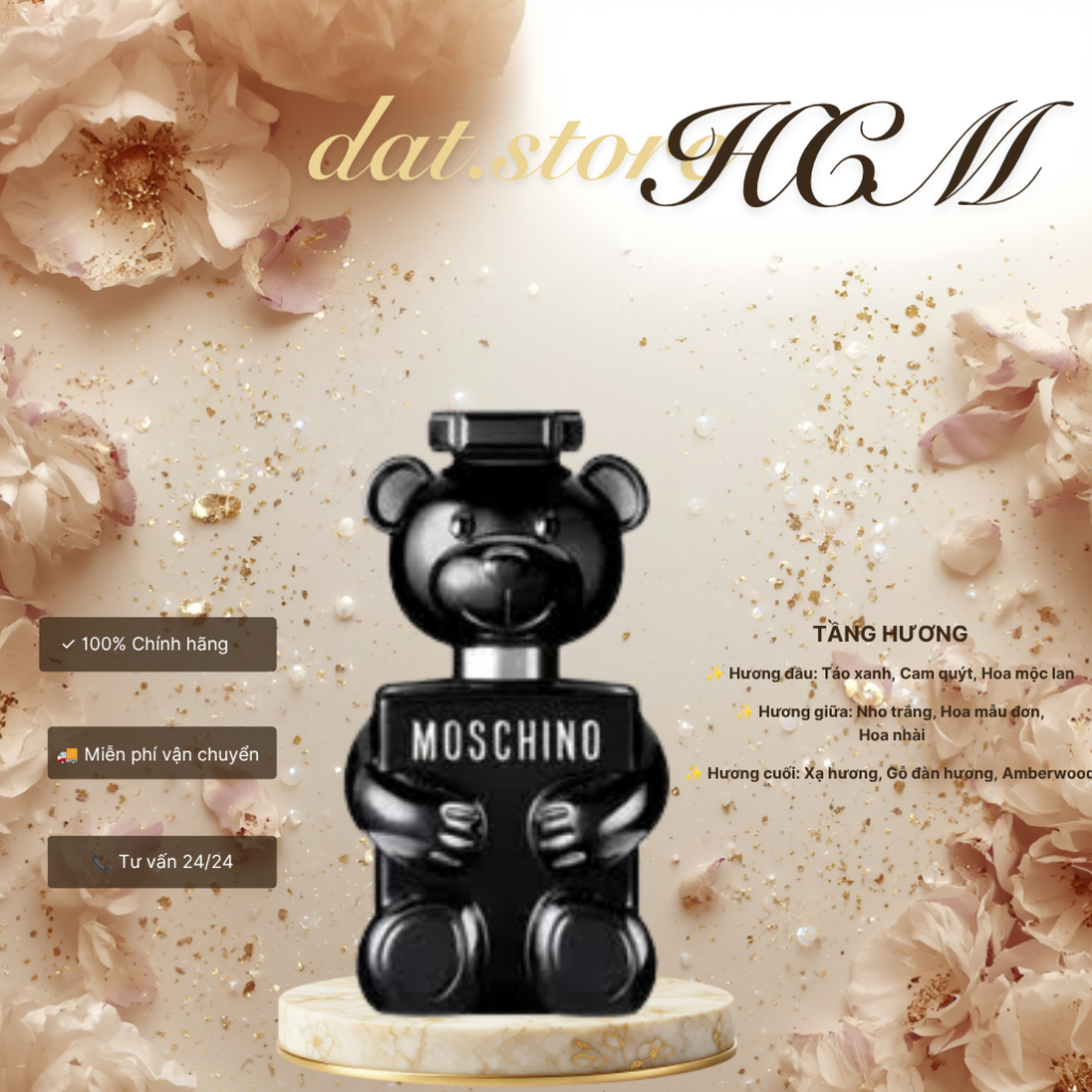 _𝖆𝖚t𝖍𝖊nti𝕮_ Nước hoa Nữ Moschino Toy 2 100ml