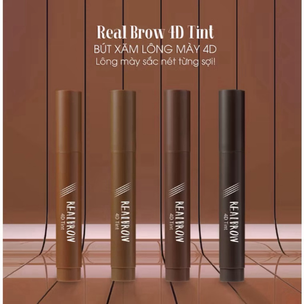 [CHÍNH HÃNG 100%] BÚT XĂM CHÂN MÀY PHẨY SỢ CATHY DOLL REAL BROW