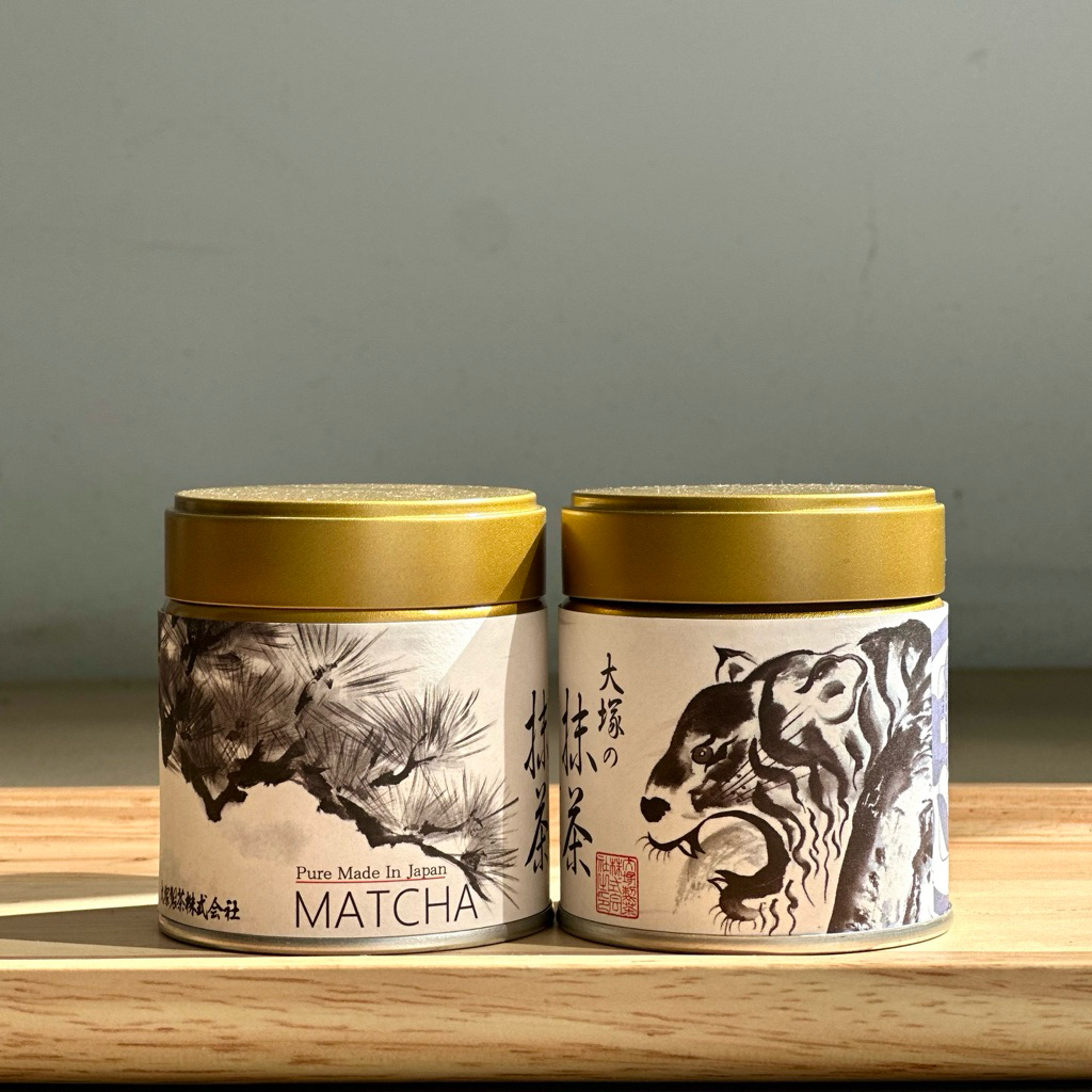Matcha Otsuka của hãng Otsuka Tea - trà truyền thống nhật bản (lon 40g/túi 50g)  - Mauvezom