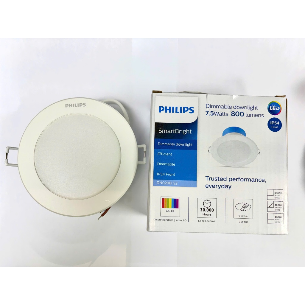 ĐÈN ÂM TRẦN DN029B G2 LED8 7.5W D90 GM ( LỔ KHOÉT 90MM )