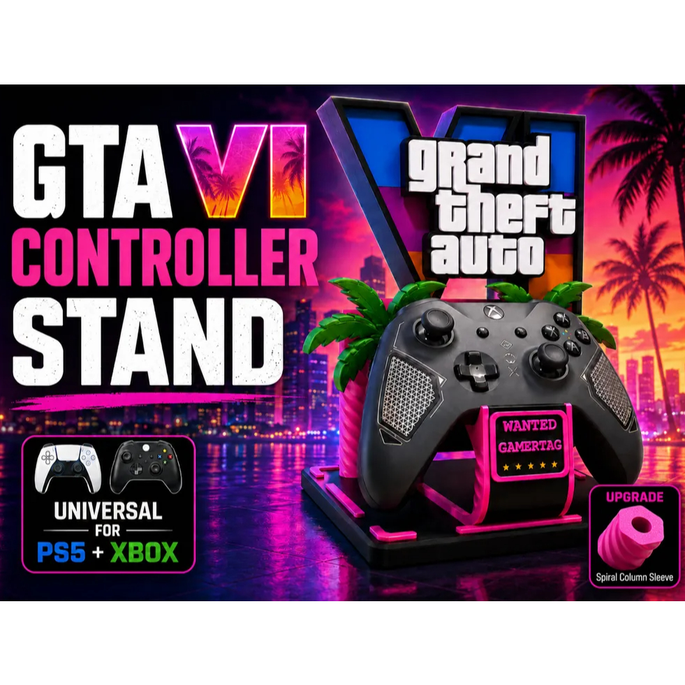 giá đỡ tay cầm PS và XBOX chủ đề GTA 6
