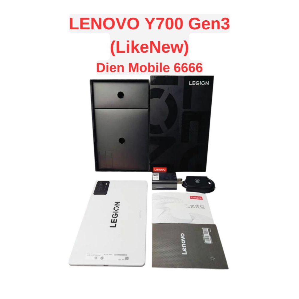 Máy tính bảng Lenovo Y700 Gen 3 2025 8 gen 3 fullbox qua sử dụng