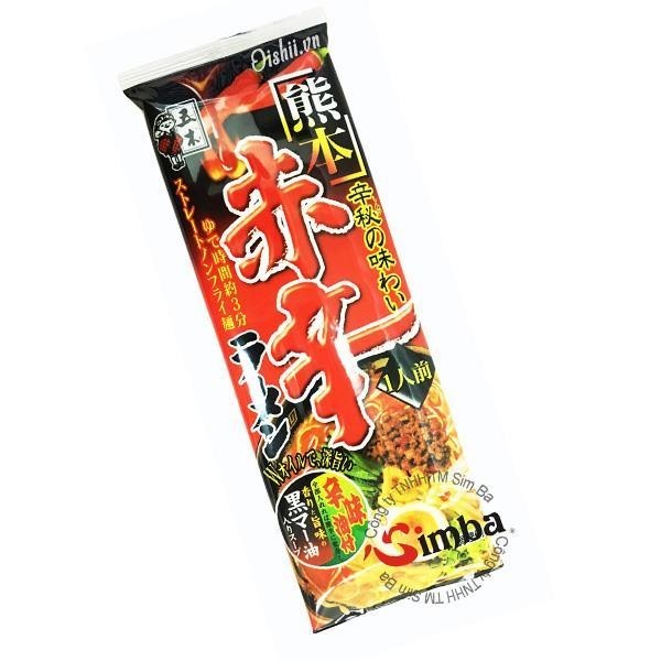 Mì Ramen Kumamoto vị cay (Spicy Dry) - 120g - ND009
