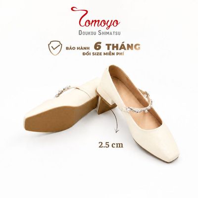 SIÊU SALE 8.8-TOMOYO Giày Cao Gót Nữ – Nhẹ Êm, Dịu Dàng Nữ Tính & Dễ Phối Đồ TMW70409