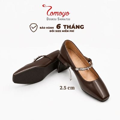 SIÊU SALE 8.8-TOMOYO Giày Cao Gót Nữ – Nhẹ Êm, Dịu Dàng Nữ Tính & Dễ Phối Đồ TMW70401
