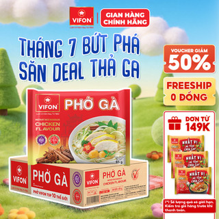 Thùng 30 gói phở gà vifon 65g / gói