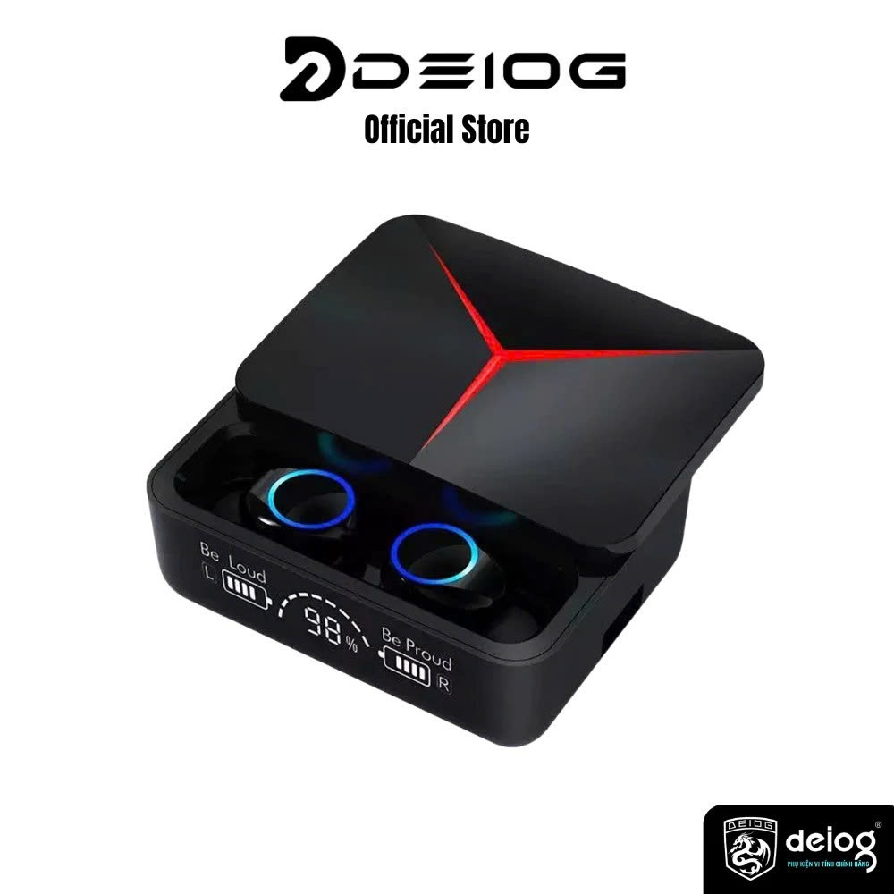 Tai Nghe Bluetooth M90 Pro Không Dây - Chuyên Game, Thiết Kế Ngầu