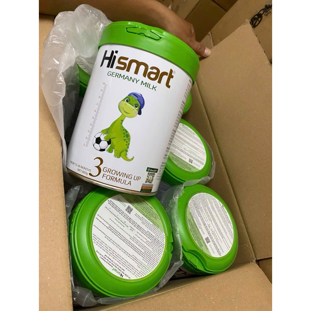 Sữa hismart Đức cho trẻ 1-3 tuổi lon 800g date 10/2026