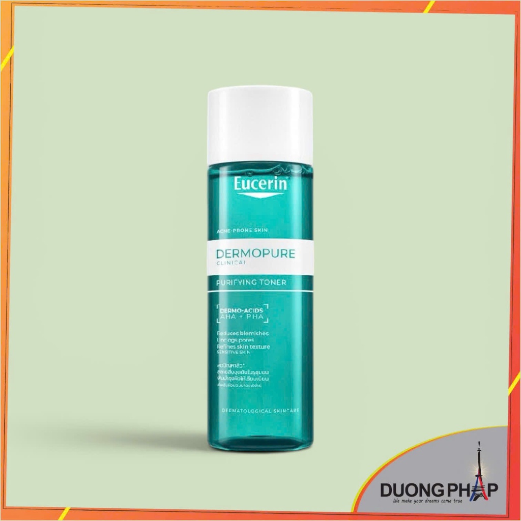 Nước hoa hồng Eucerin Toner Pro ACNE Solution 200ml