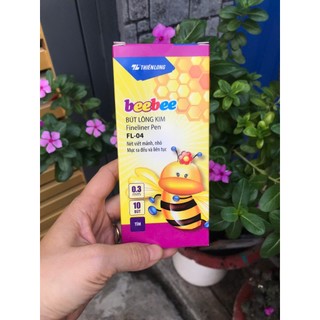 10 Bút bebe tím  thiên long