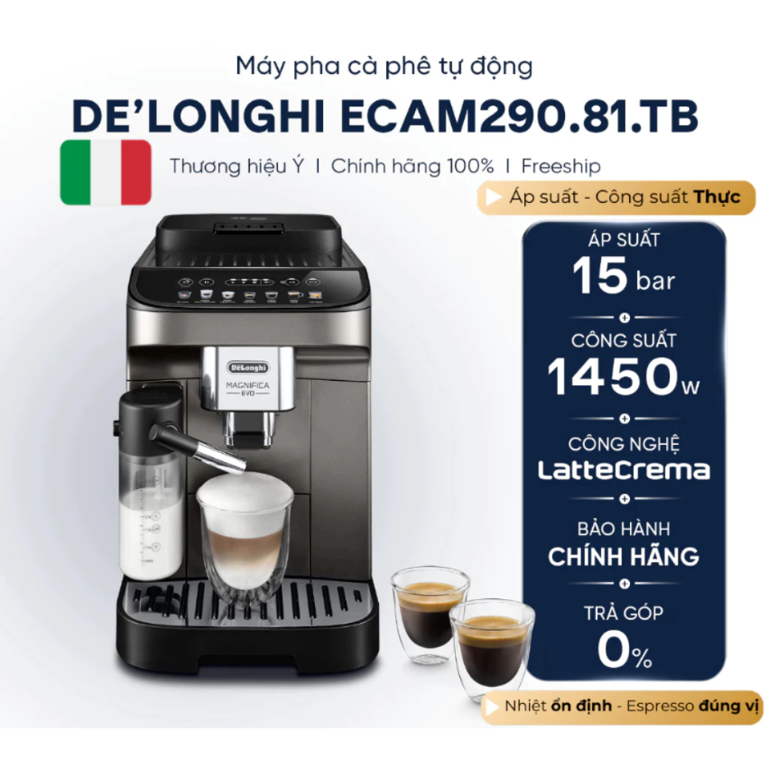 Máy pha cafe Delonghi ECAM290.81.TB