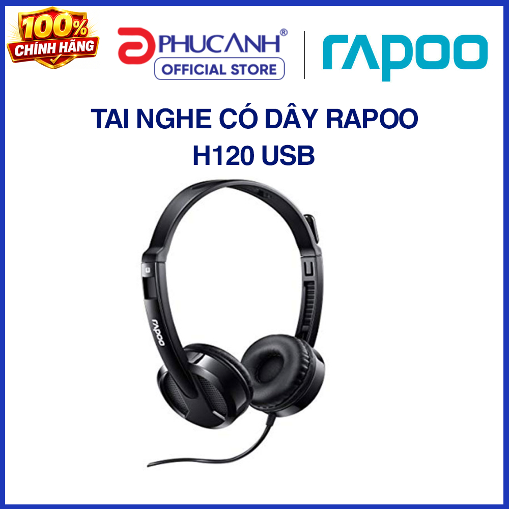 Tai nghe có dây Rapoo H120 USB