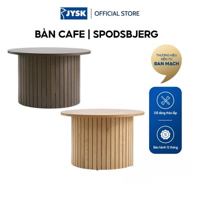 Bàn cafe | JYSK Spodsbjerg | gỗ công nghiệp | nhiều màu | DK67xC42cm