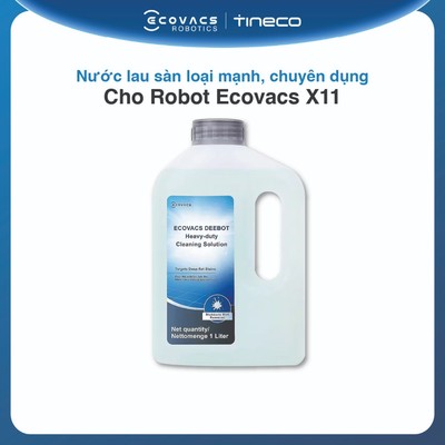 Nước lau sàn loại mạnh, chuyên dụng cho Robot Ecovacs X11 OMNICYCLONE/X11 PRO OMNI DSO010056 1L