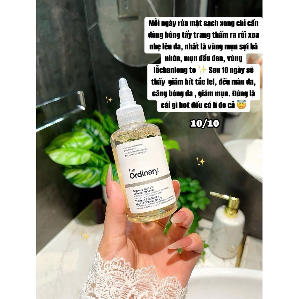 TONER THE ORDINARY GLYCOLIC ACID 7%