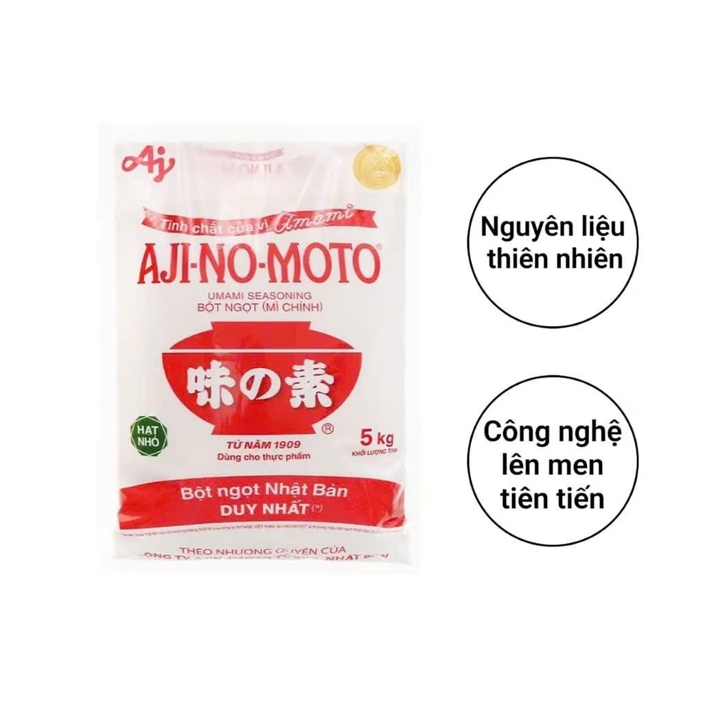 Bột Ngọt AJINOMOTO 5KG Hạt Nhỏ