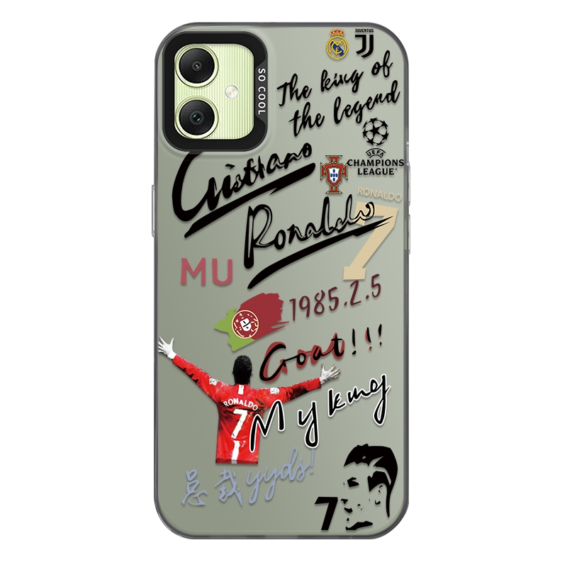For Samsung Galaxy A05/Samsung M05/Samsung F05 Phone case,Mẫu in bóng đá, chống trầy xước, có cảm gi