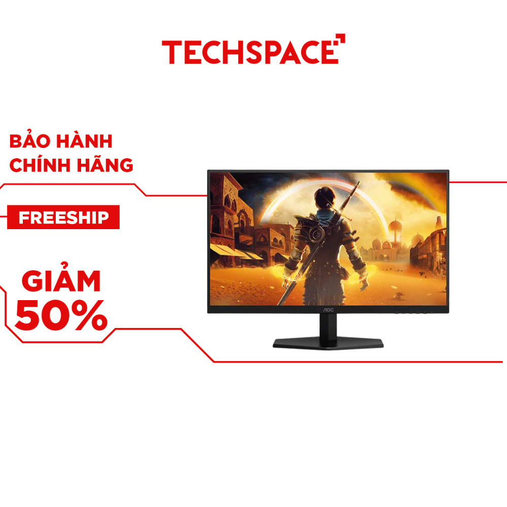 Màn hình Gaming 2K AOC Q27G42ZE/71 | 27 inch, QHD, Fast IPS, 260Hz, 1ms - Bảo hành 36 tháng