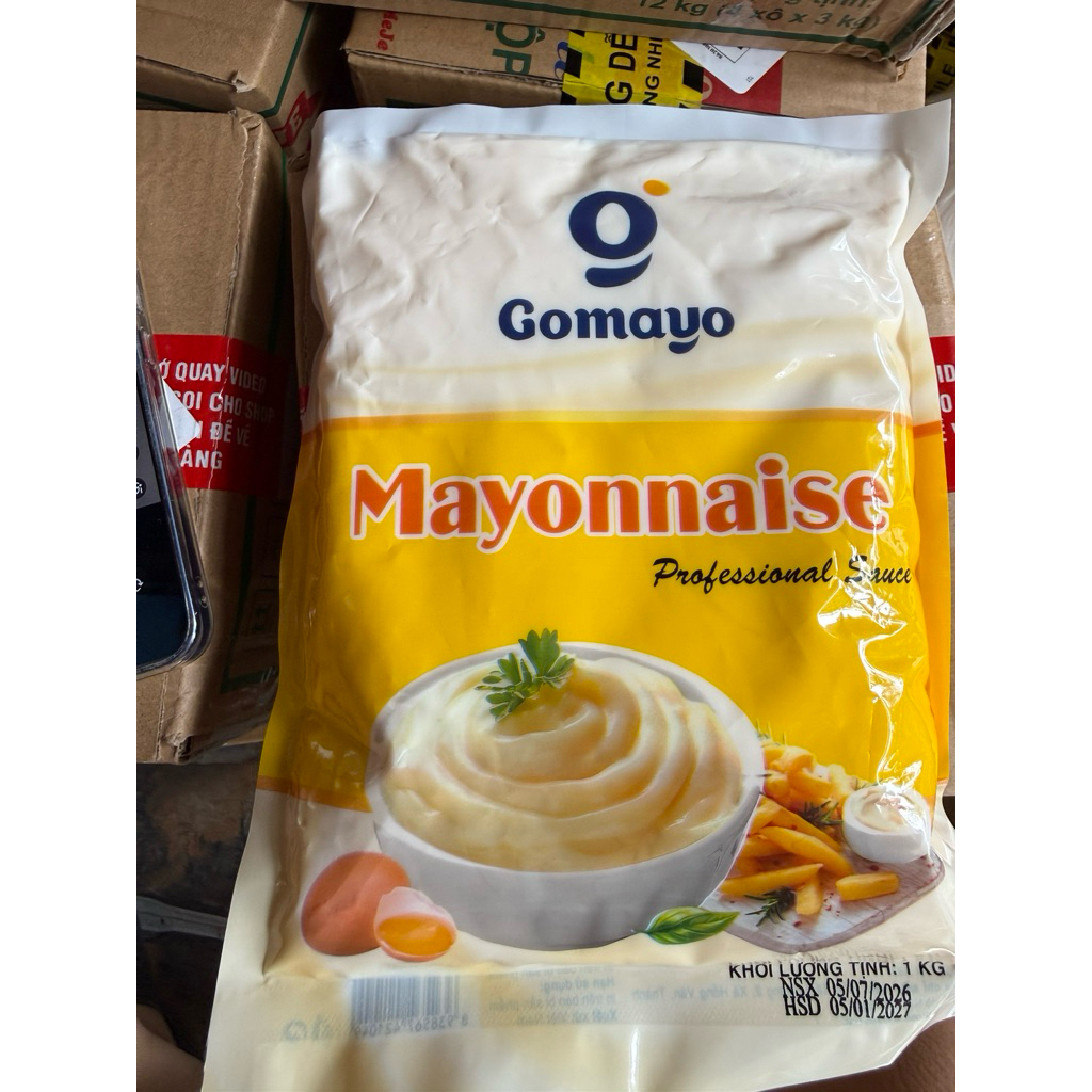 Sốt Mayonnaise GOMAYO 1 túi /1kg