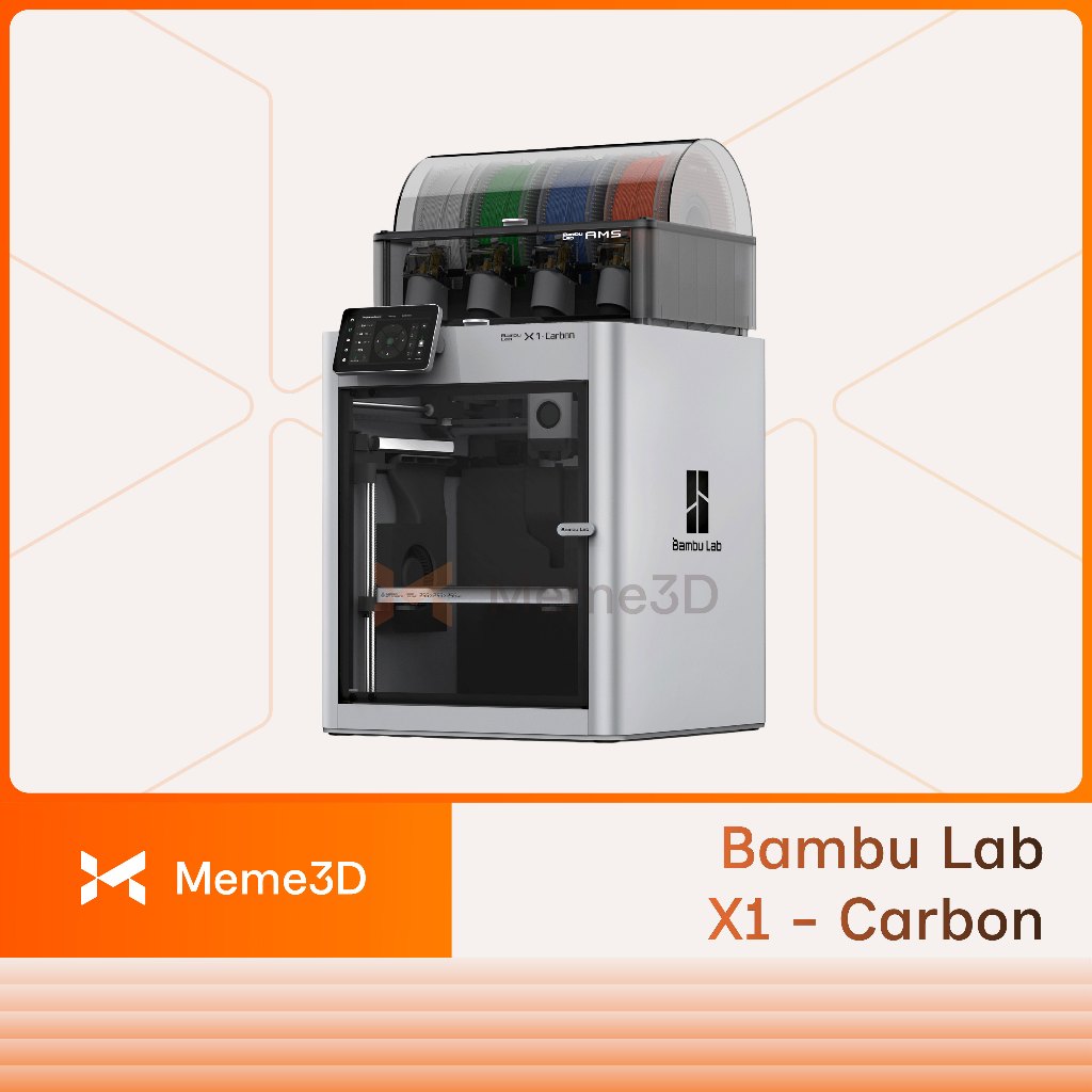 Máy In 3D FDM Bambu Lab X1 Carbon (Quốc tế)