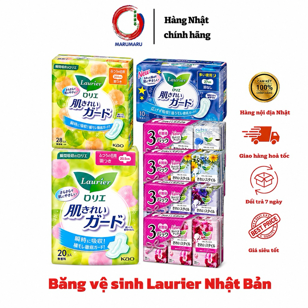 Băng vệ sinh Laurier Nhật Bản