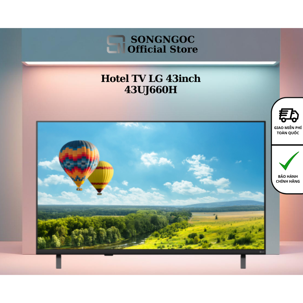 43UJ660H - Hotel TV LG 43inch