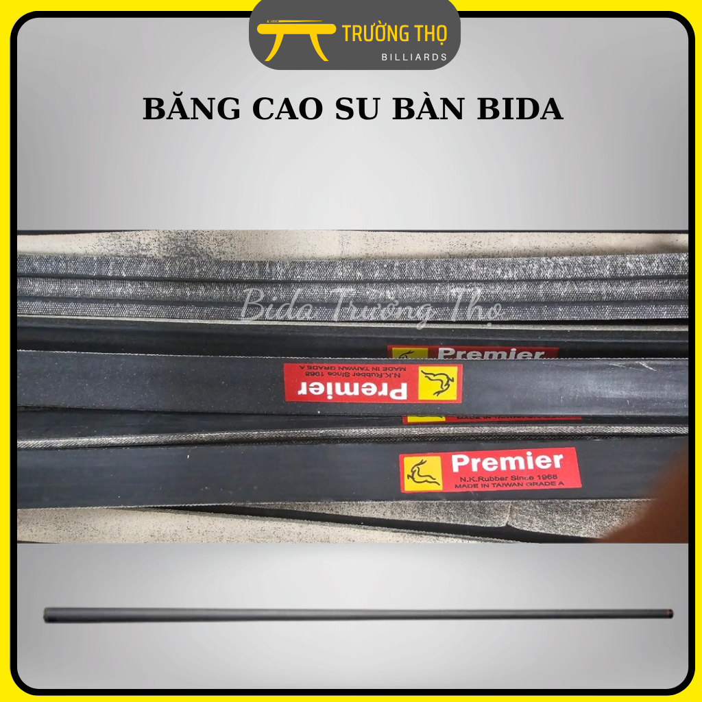 Băng cao su bàn bida giá rẻ-Băng bàn bida nhập khẩu BIDA TRƯỜNG THỌ