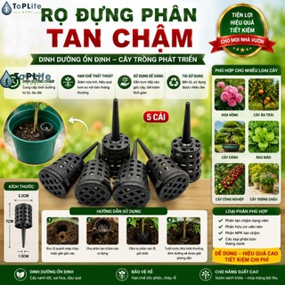 COMBO 50 RỌ ĐỰNG PHÂN TAN CHẬM - Giảm mùi & Bảo vệ môi trường - Lý tưởng cho gia đình và nông nghiệp
