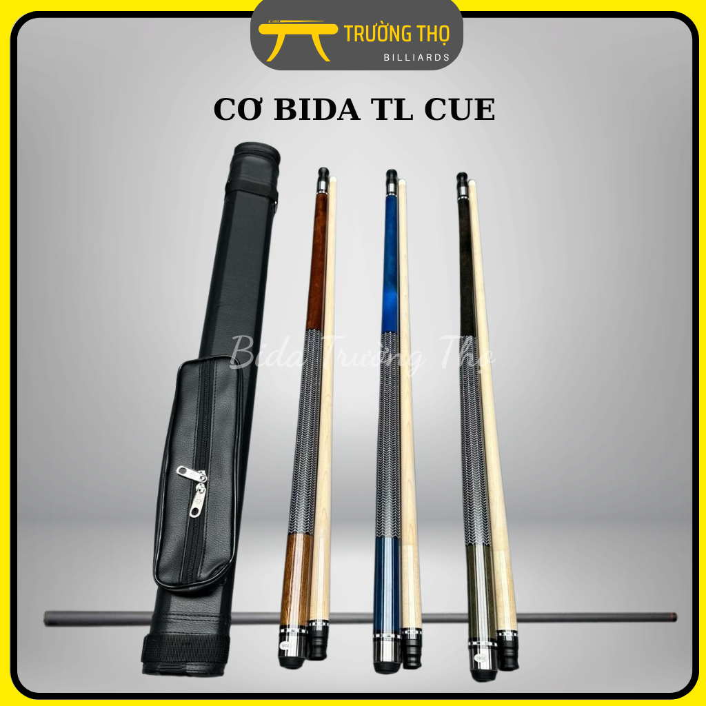Cơ bida lỗ cao cấp TL Cue ngọn mộc - gậy bi-a lỗ cao cấp TL Cue - Bida Trường Thọ