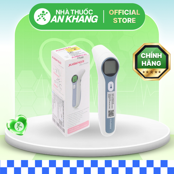 Nhiệt kế hồng ngoại đo trán Jumper JPD-FR300 [Nhà Thuốc An Khang - Chính Hãng 100%]