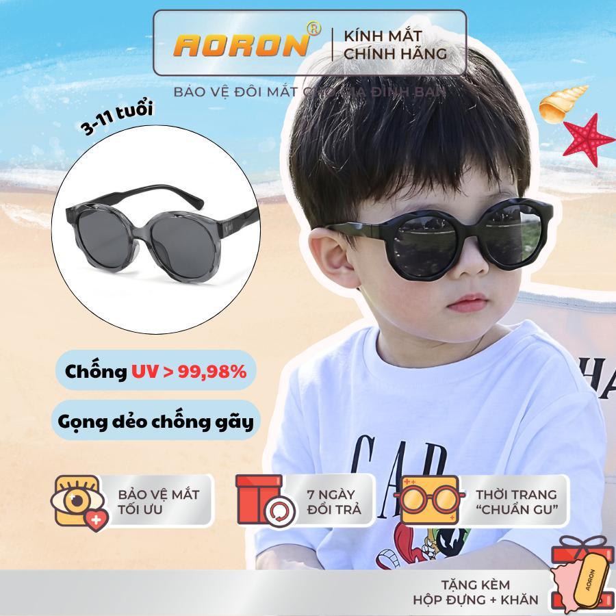 AORON_Kính Râm Phân Cực Cho Bé Chống Tia UV, Kính Đi Biển, Chống Chói,Thời Trang Cho Bé Từ 3-11 Tuổi