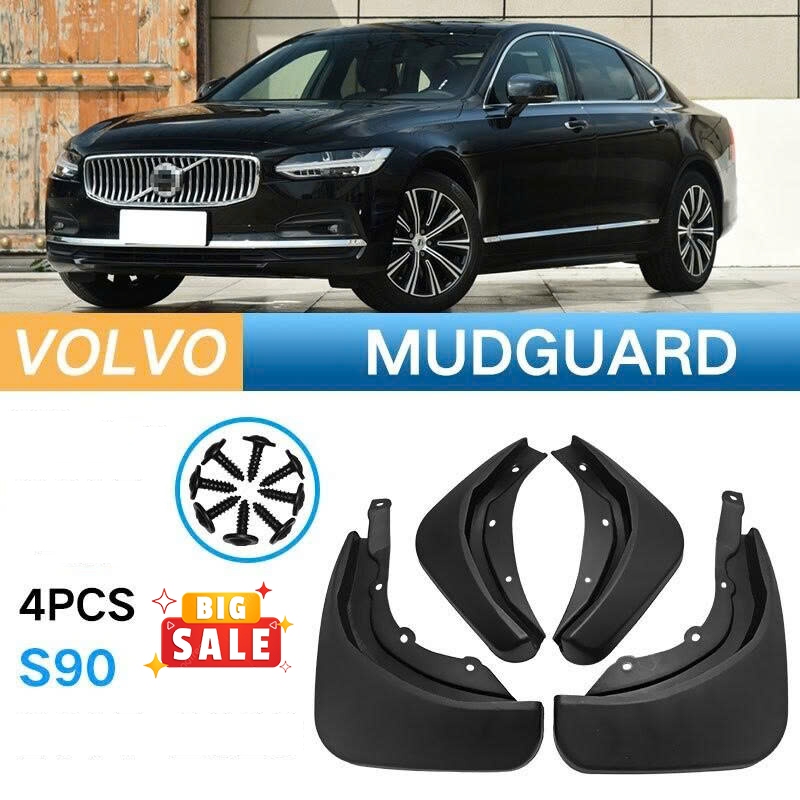 Chắn Bùn Volvo S90 2018 2019 2020 2021 2022 2023 2024 2025 2026 - Bộ 4 Chắn Bùn Bánh Volvo S90