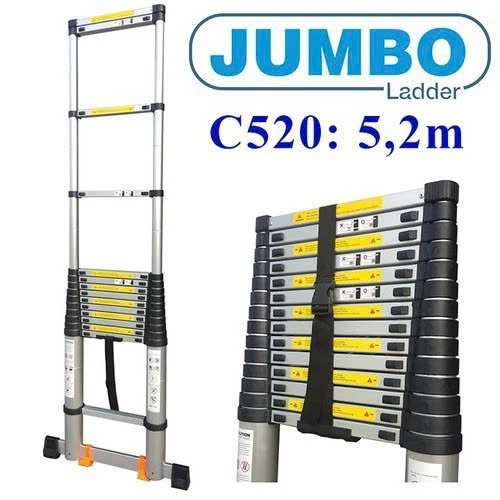 Thang nhôm rút đơn Jumbo. Model: C520