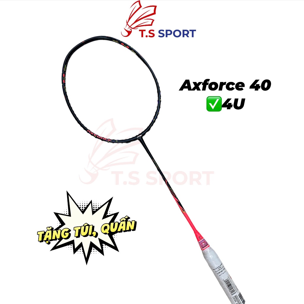 Vợt cầu lông Axforce 40 (4U) dành cho lối chơi tấn công