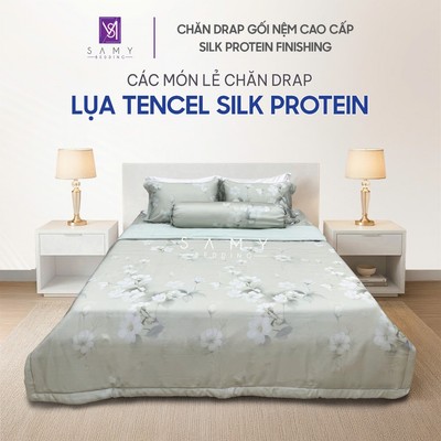 Các Món Lẻ Mua Kèm Bộ Chăn Drap Tencel Silk Protein Đa Dạng Mẫu Mã
