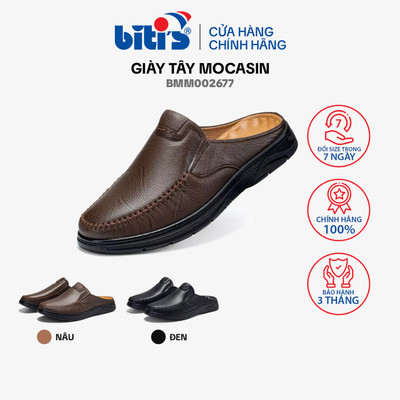 Giày Tây mocasin Nam Biti's BMM002677