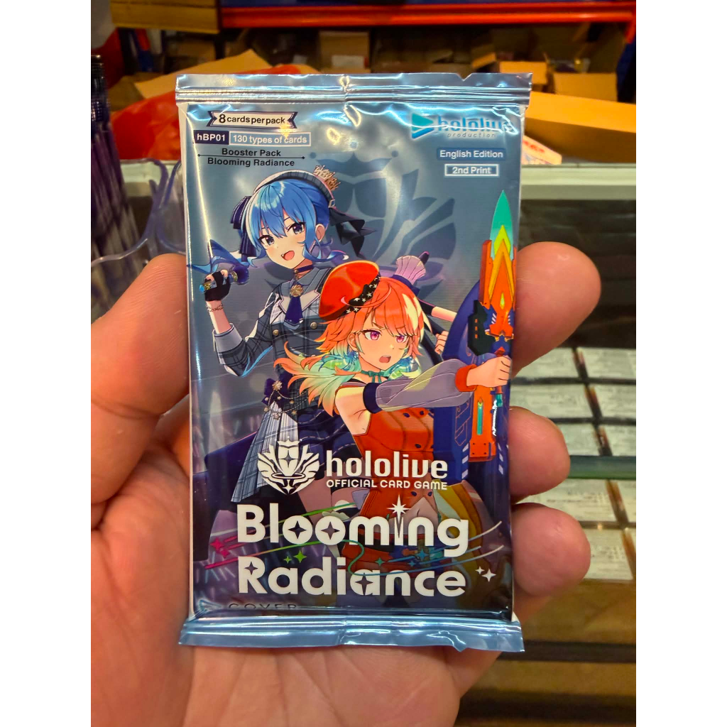 [ Bài Hololive OCG Chính Hãng ] (BP01E) Blooming Radiance Booster pack Tiếng Anh